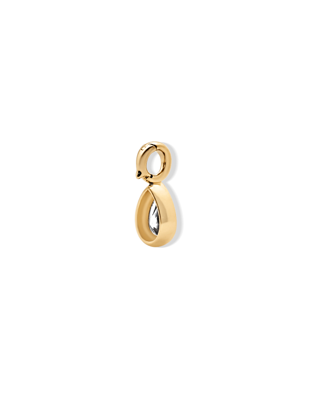 1.50ct. Diamond Bezel-Set Pear Pendant